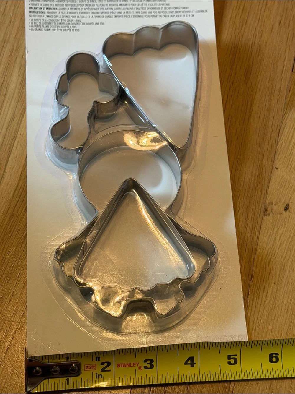 NIB Celebrate It Turkey Cookie Cutters - 4pcs 🦃 🍁